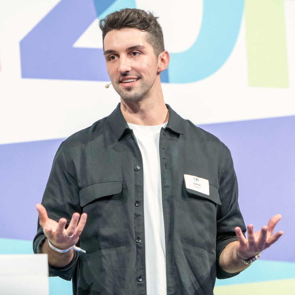 Simon Schöbel auf der Bühne